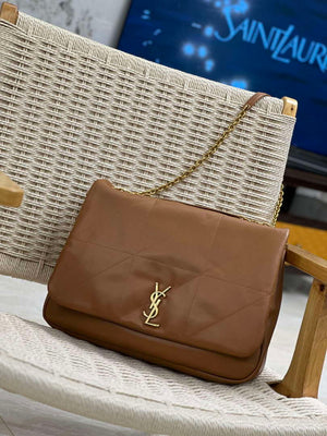 YSL 742431 JAMIE 4.3 In Lambskin Bag Brown - Default Title - View 2