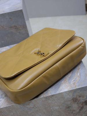 YSL 742431 JAMIE 4.3 In Lambskin Bag Earthy Yellow - Default Title - View 7