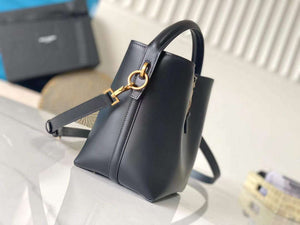 YSL 7490362 Le 37 Small In Shiny Leather Black - Default Title - View 3
