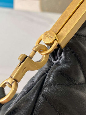YSL 7540011 87 Quilted Lambskin Bag Black - Default Title - View 5