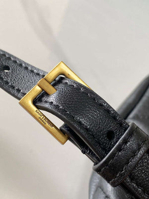 YSL 7540011 87 Quilted Lambskin Bag Black - Default Title - View 7