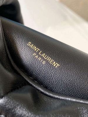 YSL 7593371 Puffer Toy Bag In Quilted Lambskin Black - Default Title - View 5