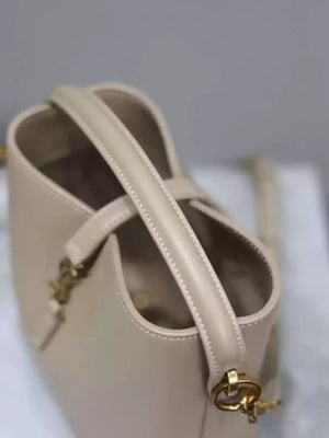 YSL 765870 LE 37 Mini in Lambskin leather Apricot - Default Title - View 5