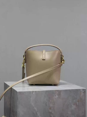 YSL 765870 LE 37 Mini in Lambskin leather Apricot - Default Title - View 8