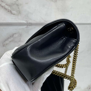YSL 801437 Loulou small in matelass¨¦ lambskin Black - Default Title - View 8