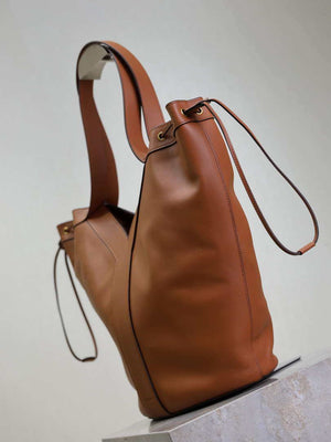 YSL 833160AAE146359 Y large Hobo in leather Brown - Default Title - View 5
