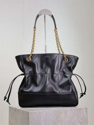 YSL 833948 JAMIE 4.3 Small SHOPPING in lambskin Black - Default Title - View 7