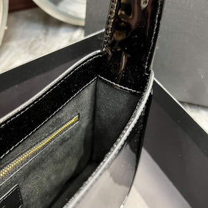 YSL LE5¨¤7 657228 Hobo Bag In Patent Leather Black - Default Title - View 9