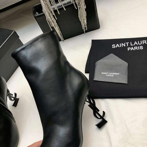 YSL Women's Boots Designer Saint Laurent High Shoes Y67231 - US 4=Euro 35 - View 6