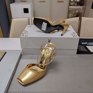 YSL Women's la Scandale Sandals in Patent Leather Y20179 - 35 - View 8