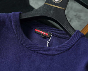 Prada Men's Sweater  Wool Cardigan P700022 - M / Navy Blue - View 3