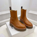 Celine Women Shoes 349823607C.38NO Celine Chelsea Booot in Calfshin 187424 - 35 - View 1