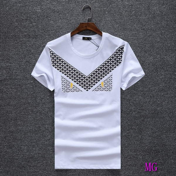 Fendi Men T-Shirts Fendi Fashion Clothing F50043