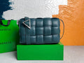 Bottega Veneta BV 20206 Padded Cassette 591970 Dark Green Silver