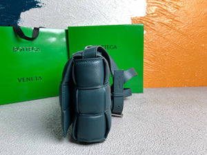 Bottega Veneta BV 20206 Padded Cassette 591970 Dark Green Silver - Default Title - View 5