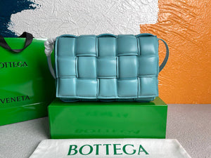 Bottega Veneta BV 20206 Padded Cassette 591970 Light Blue Silver - Default Title - View 2