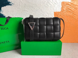Bottega Veneta BV 591970 Padded Cassette 20206 Black Silver - Default Title - View 1