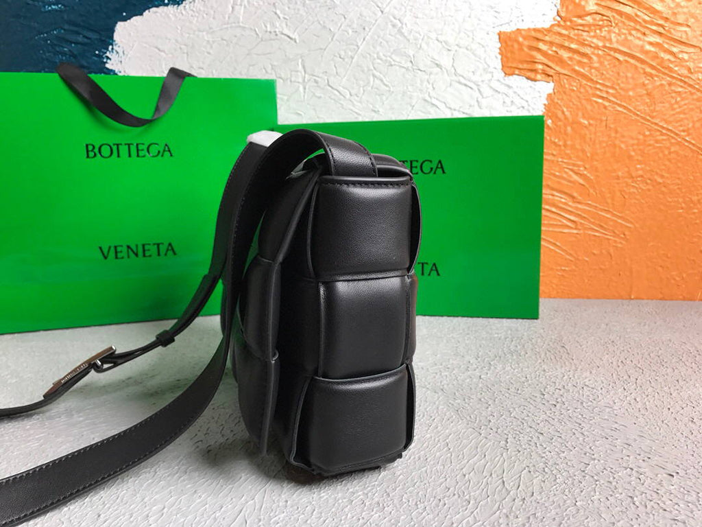 Bottega Veneta BV 591970 Padded Cassette 20206 Black Silver
