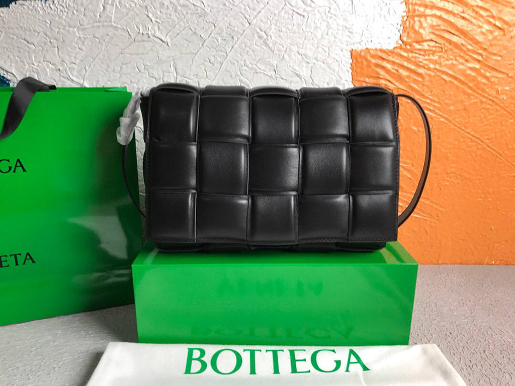 Bottega Veneta BV 591970 Padded Cassette 20206 Black Gold