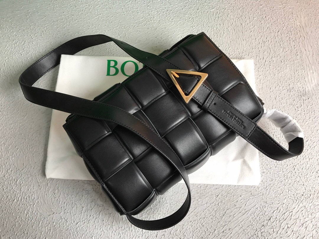 Bottega Veneta BV 591970 Padded Cassette 20206 Black Gold
