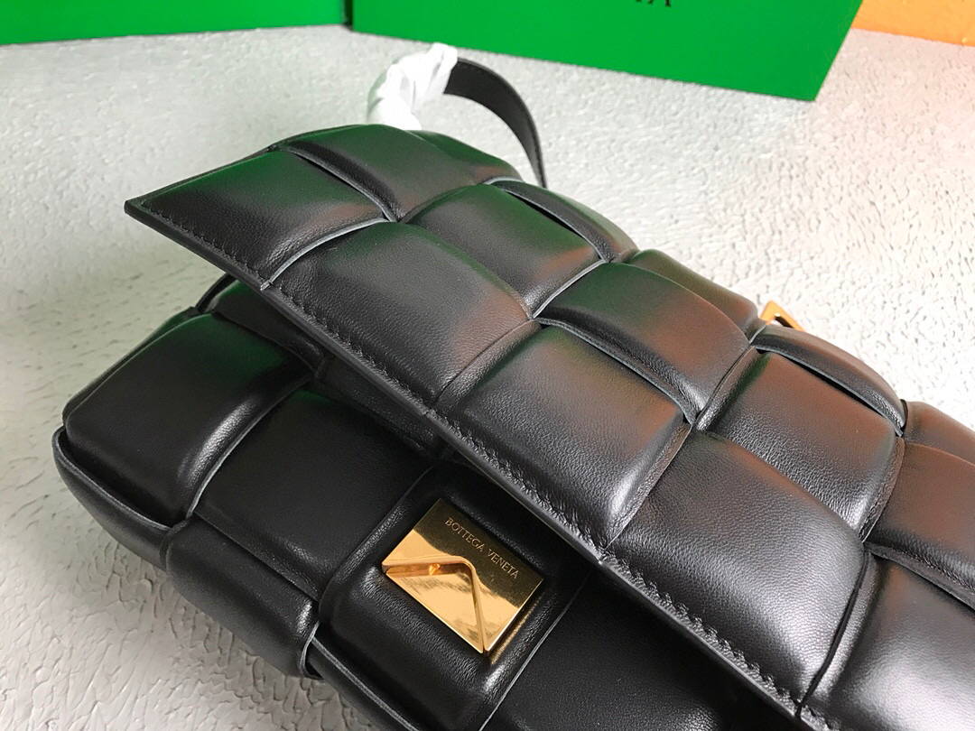 Bottega Veneta BV 591970 Padded Cassette 20206 Black Gold