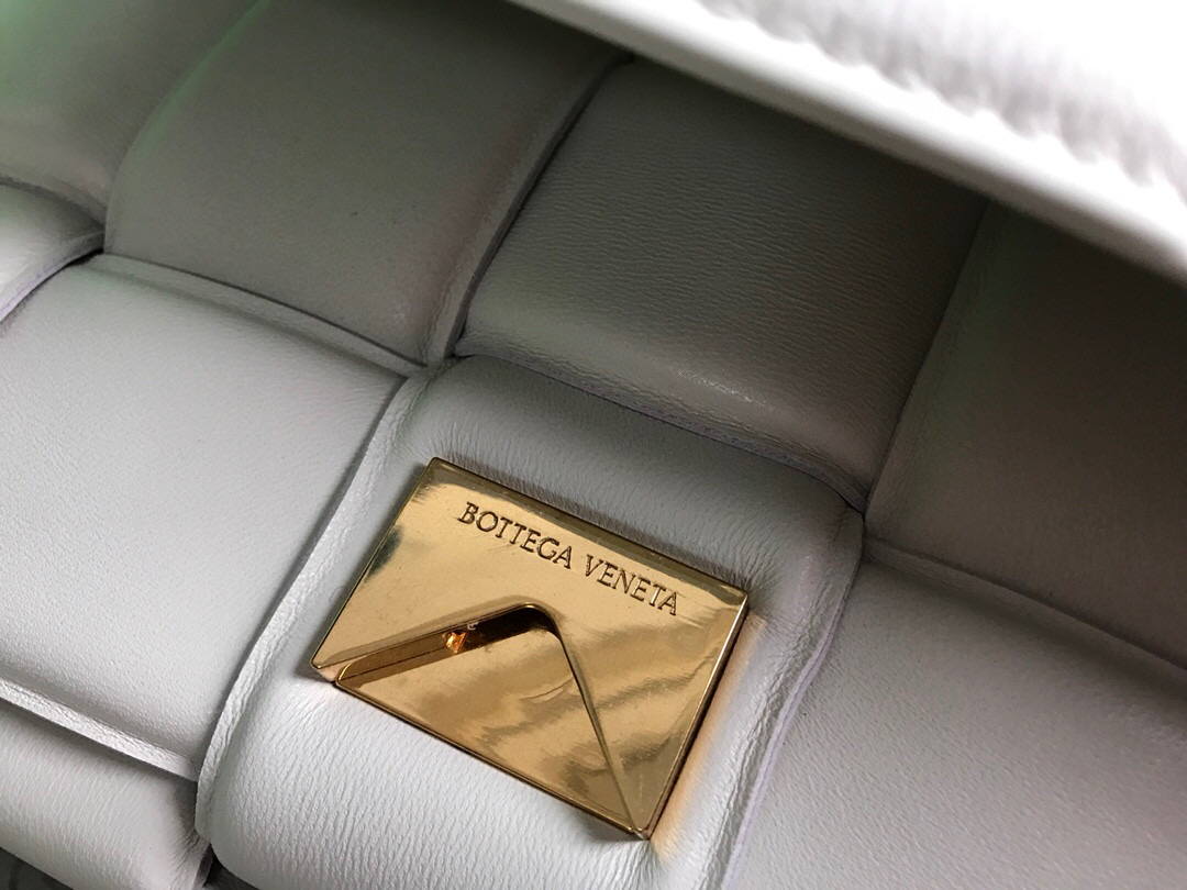 Bottega Veneta BV 591970 Padded Cassette 20206 White Gold - Default Title - View 8
