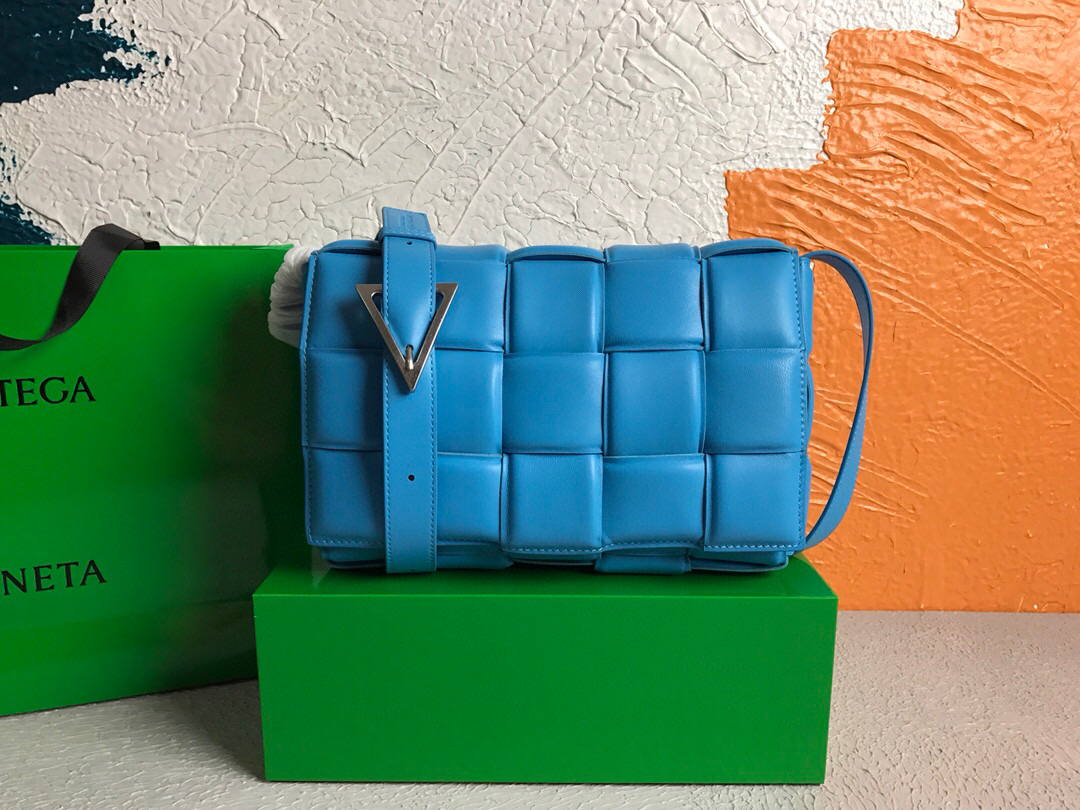Bottega Veneta BV 591970 Padded Cassette 20206 Sky Blue - Default Title - View 1
