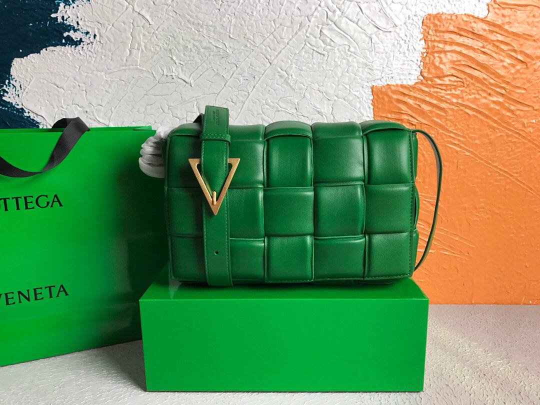 Bottega Veneta BV 591970 Padded Cassette 20206 Green - Default Title - View 1