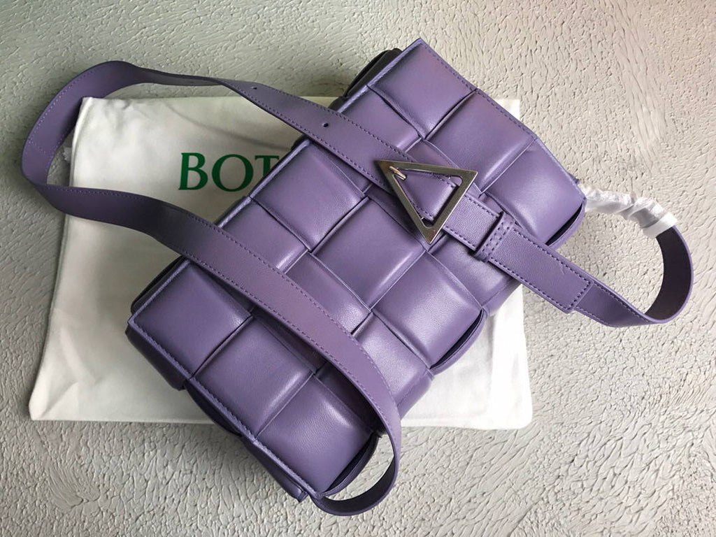 Bottega Veneta BV 591970 Padded Cassette 20206 Light Purple Silver