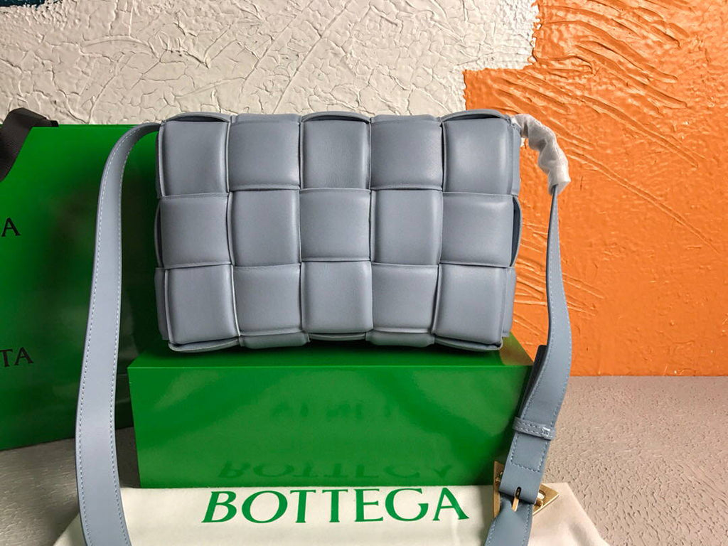 Bottega Veneta BV 591970 Padded Cassette 20206 Grey Gold
