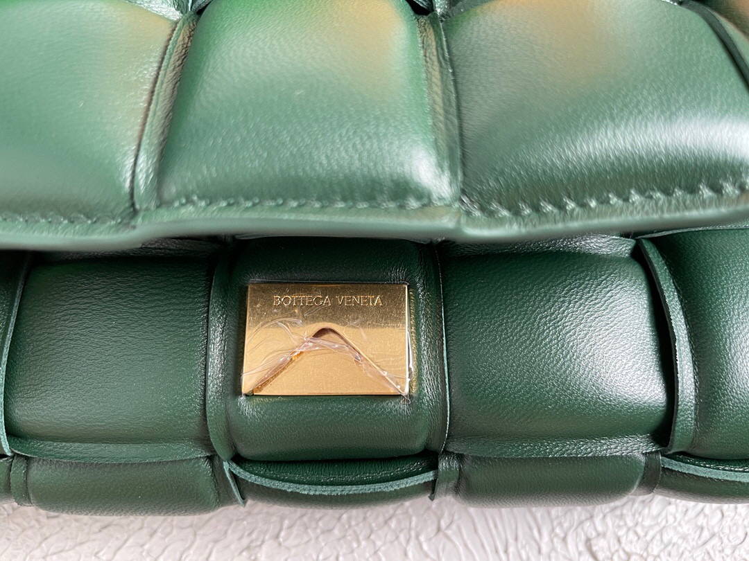 Bottega Veneta BV 20206 Padded Cassette 591970 Dark Green Gold - Default Title - View 9