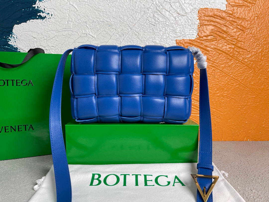 Bottega Veneta BV 20206 Padded Cassette 591970 Blue Gold - Default Title - View 3