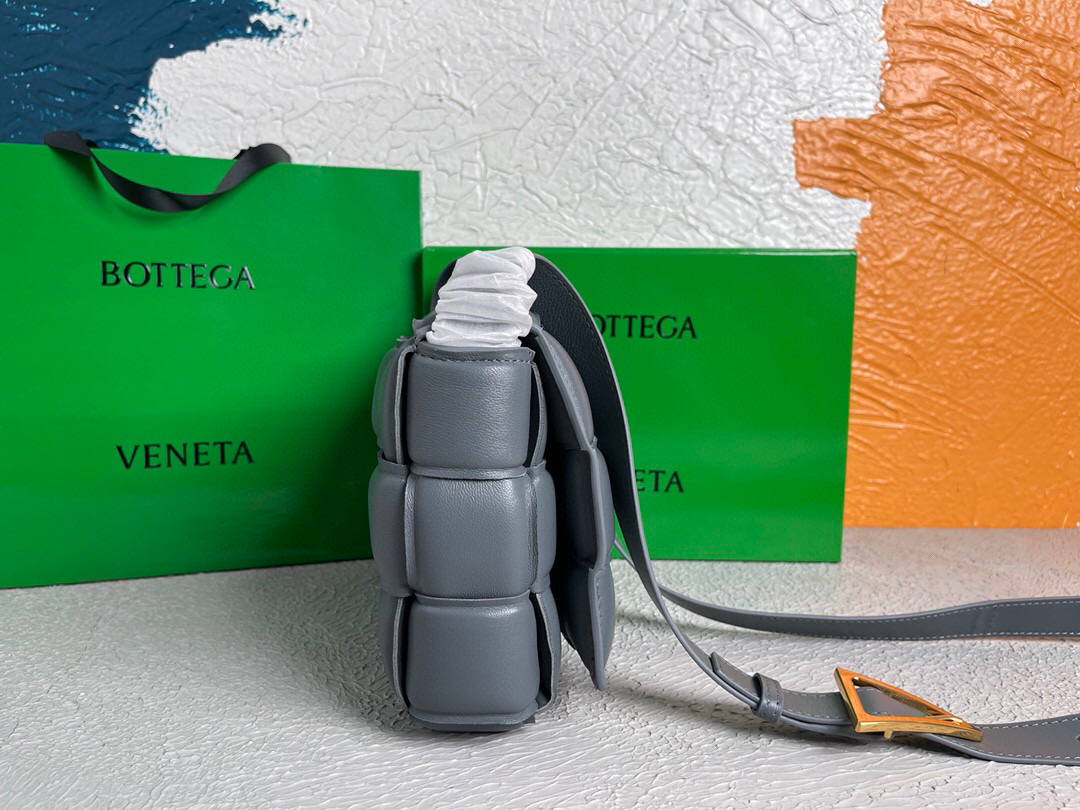 Bottega Veneta BV 20206 Padded Cassette 591970 Dark Grey Gold - Default Title - View 5