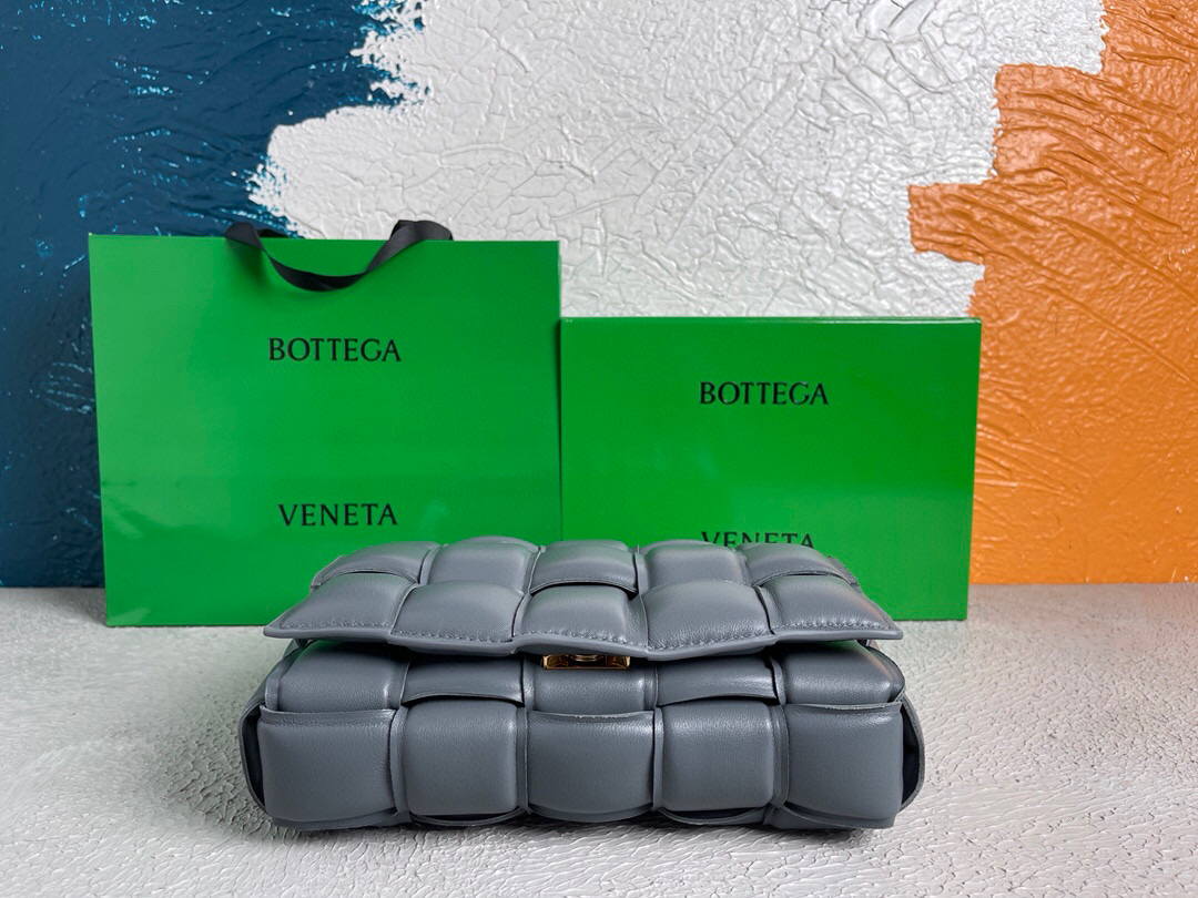 Bottega Veneta BV 20206 Padded Cassette 591970 Dark Grey Gold - Default Title - View 6