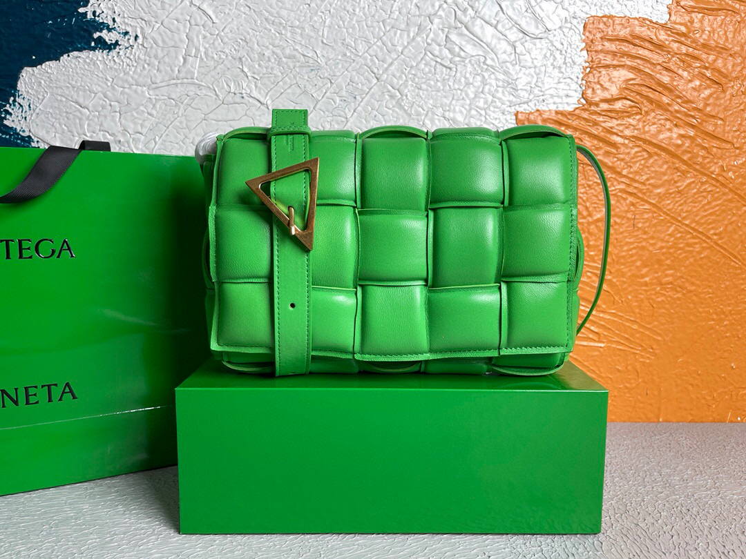 Bottega Veneta BV 20206 Padded Cassette 591970 Light Green Gold - Default Title - View 1