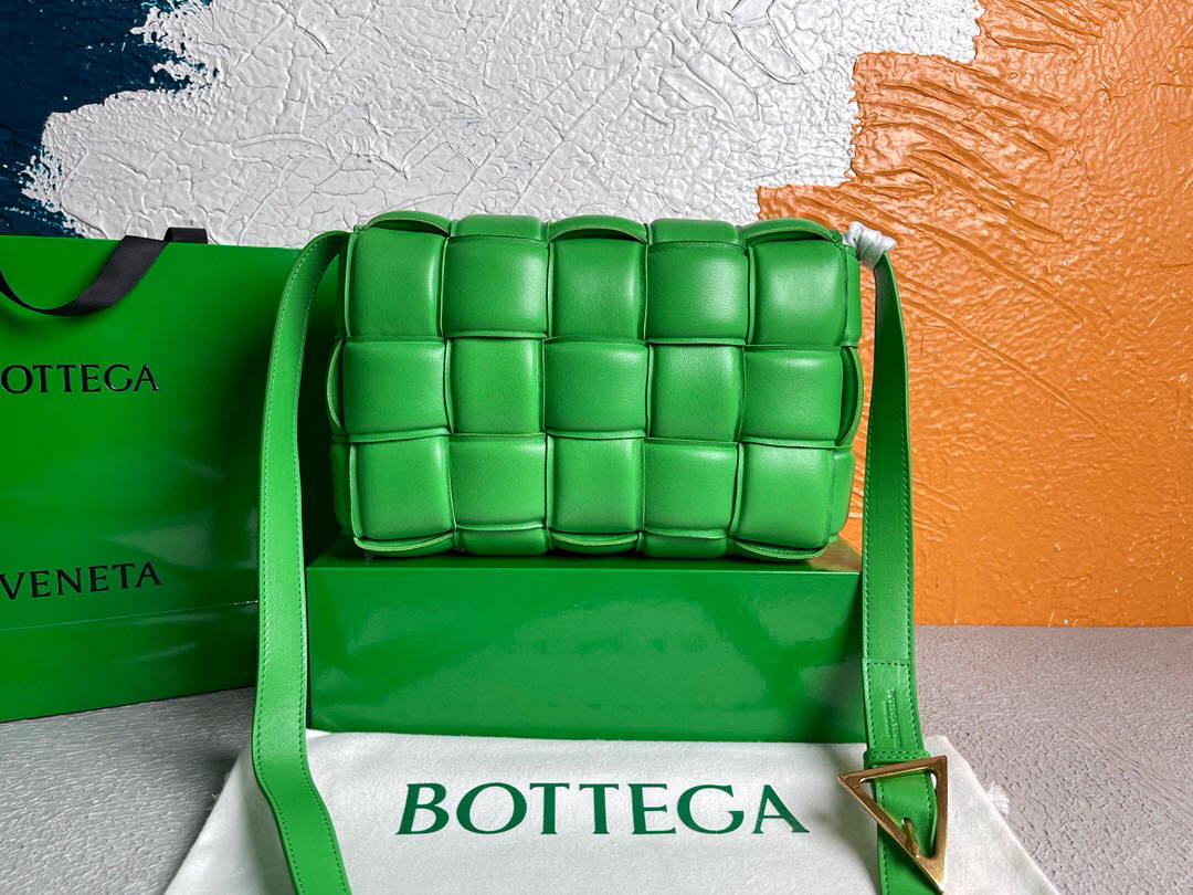 Bottega Veneta BV 20206 Padded Cassette 591970 Light Green Gold - Default Title - View 3