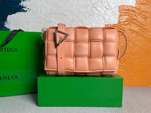 Bottega Veneta BV 20206 Padded Cassette 591970 Pink Orange Gold - Default Title - View 1