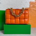 Bottega Veneta BV 20206 Chain Cassette 631421 Oragne Gold - Default Title - View 1