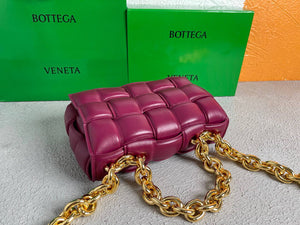 Bottega Veneta BV 20206 Chain Cassette 631421 Wine Red Gold - Default Title - View 6