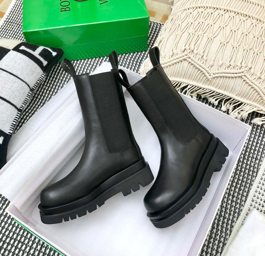 Bottega Veneta Women Shoes 630300VBS501024 Tire Ankle Chelsea Boot 166984