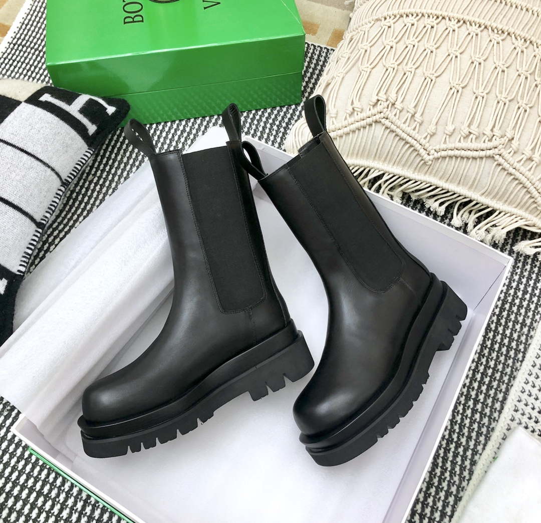 Bottega Veneta Women Shoes 630300VBS501024 Tire Ankle Chelsea Boot 166984
