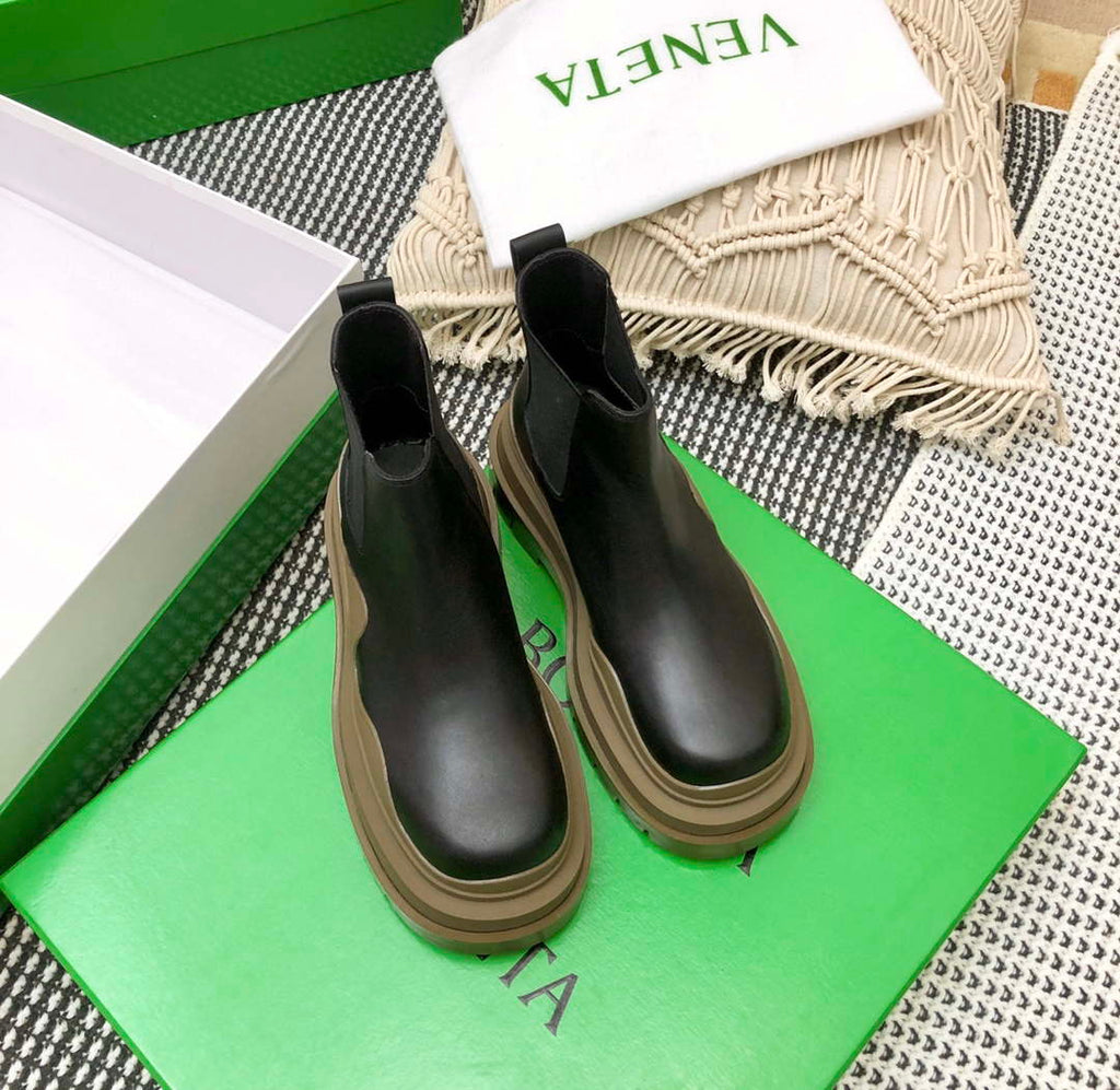 Bottega Veneta Women Shoes 630300VBS501024 Tire Ankle Chelsea Boot 166982