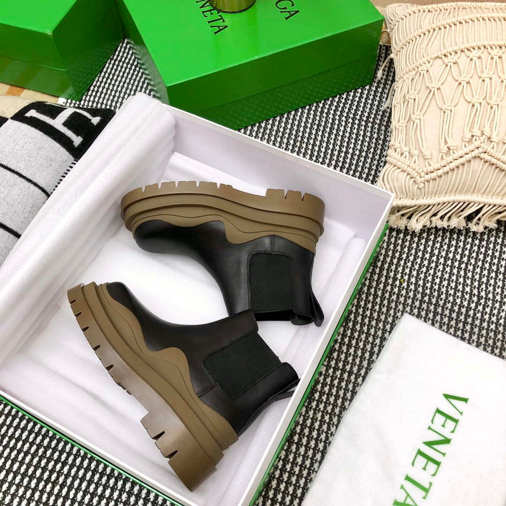 Bottega Veneta Women Shoes 630300VBS501024 Tire Ankle Chelsea Boot 166982