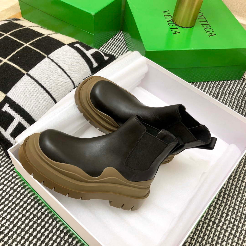 Bottega Veneta Women Shoes 630300VBS501024 Tire Ankle Chelsea Boot 166982