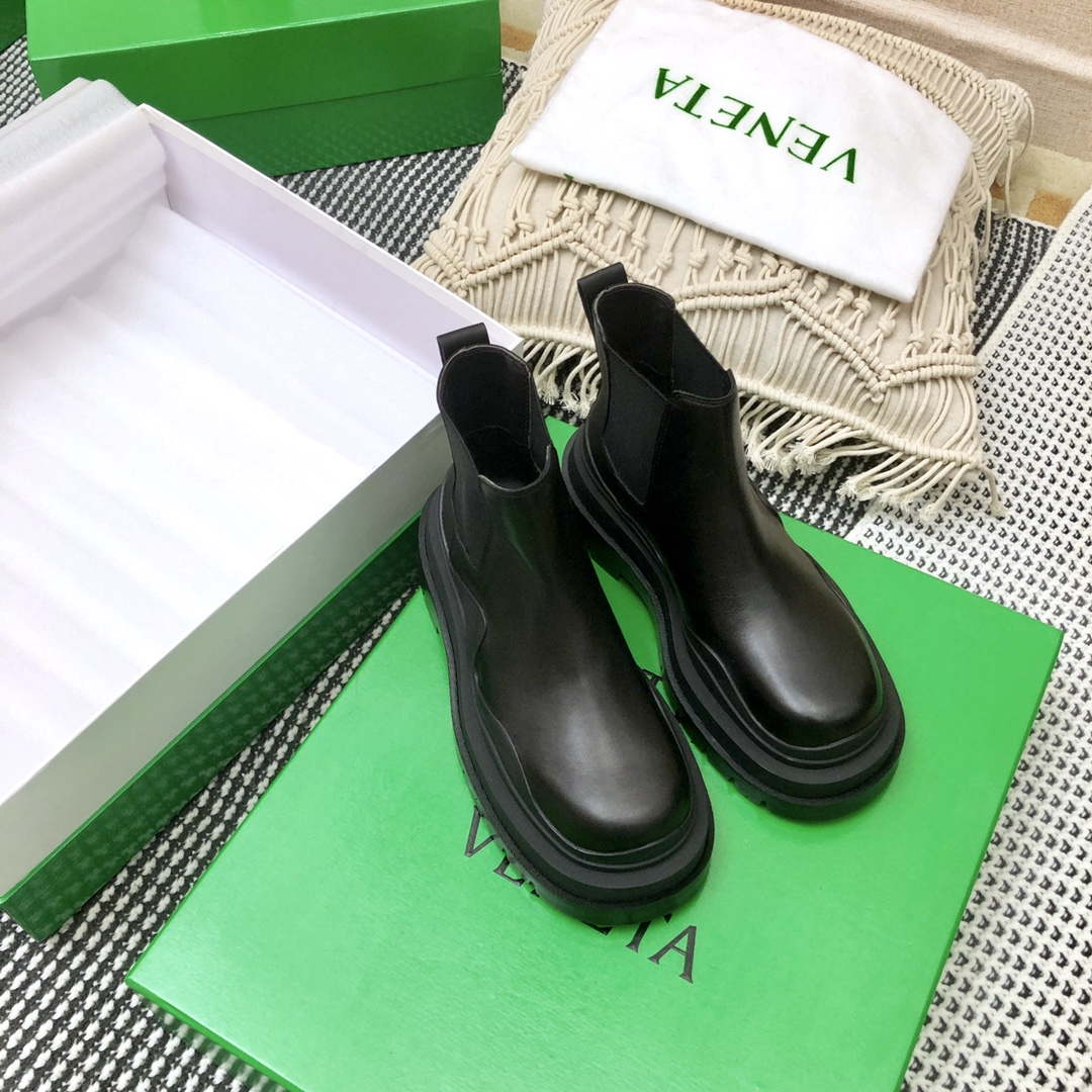 Bottega Veneta Women Shoes 630300VBS501024 Tire Ankle Chelsea Boot 166988