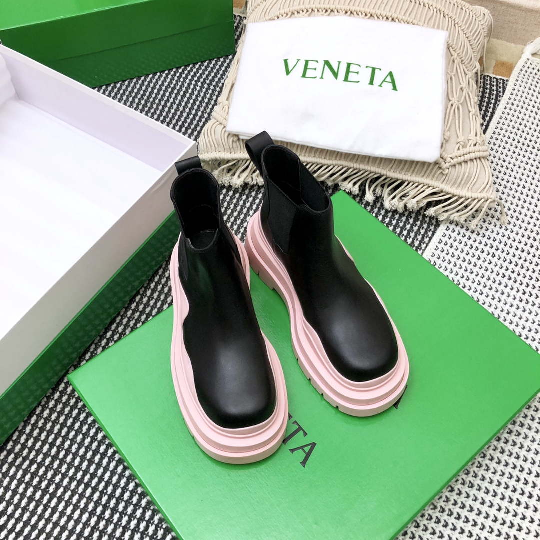 Bottega Veneta Women Shoes 630300VBS501024 Tire Ankle Chelsea Boot 166992