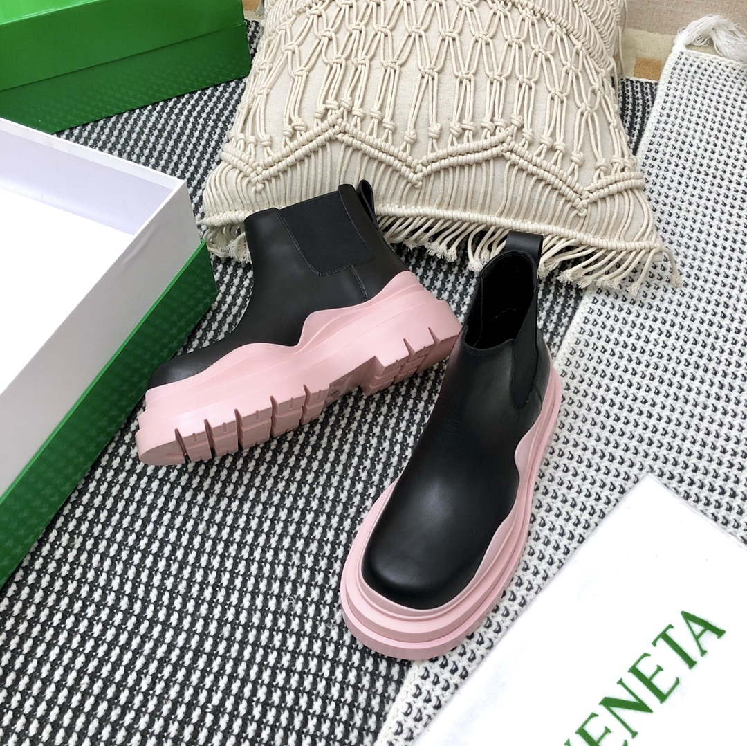 Bottega Veneta Women Shoes 630300VBS501024 Tire Ankle Chelsea Boot 166992