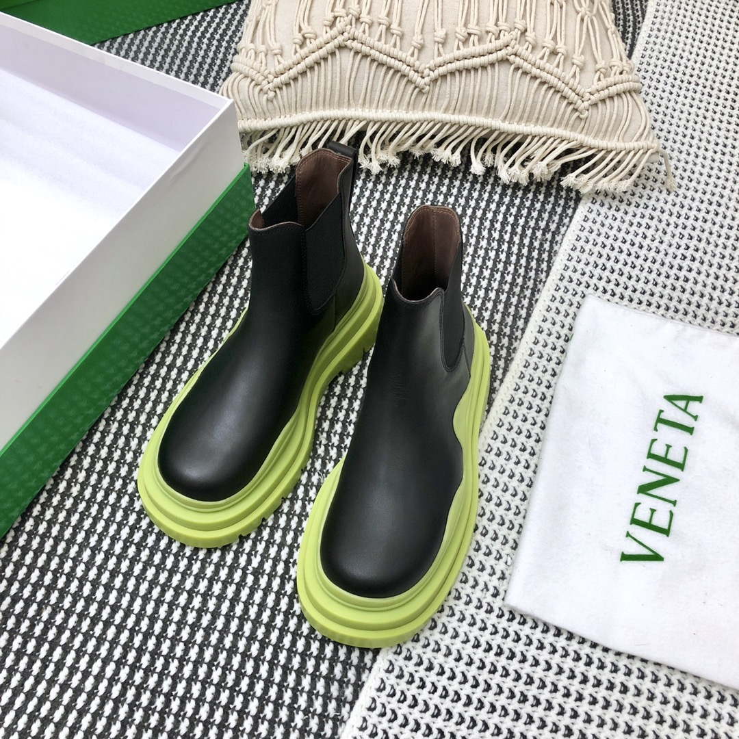 Bottega Veneta Women Shoes 630300VBS501024 Tire Ankle Chelsea Boot 166996