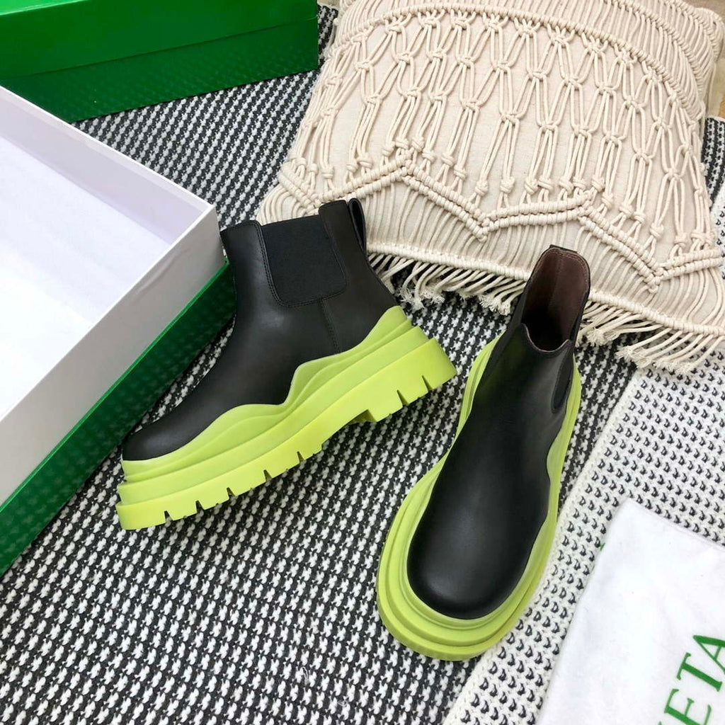 Bottega Veneta Women Shoes 630300VBS501024 Tire Ankle Chelsea Boot 166996