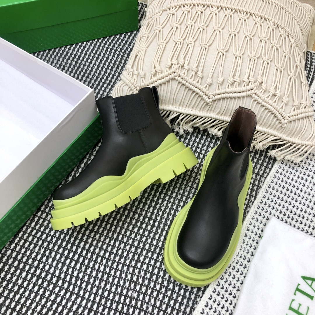 Bottega Veneta Women Shoes 630300VBS501024 Tire Ankle Chelsea Boot 166996